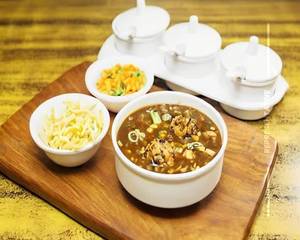 Veg Manchurian Soup