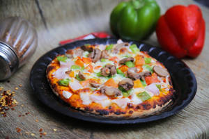 7" Regular Simple Veg Pizza