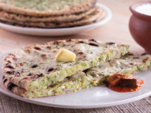 Paneer Stuffed Paratha