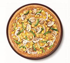 Mushroom Corn Delight Pizza [Pan]