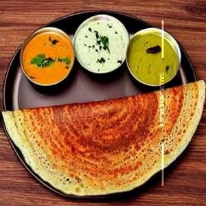 Garlic Butter Onion Rava Masala Dosa