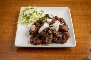Baby Corn & Mushroom Chilly Dry