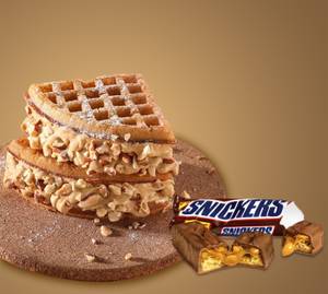 Snickers Waffle