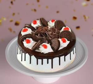 Eggless Oreo Black Forest cake ( 680 grams) ( 1.5 Lbs) 