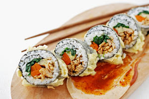 Fried Kimbap