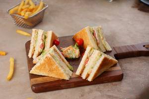 Hyderabadi Club Sandwich Grilled