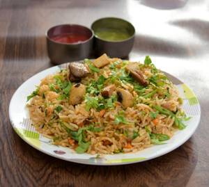 Mushroom Fried Rice