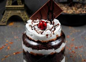 Chocolate Cake Jar                                  