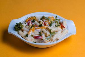 Veg Alfredo Sauce Penne Pasta