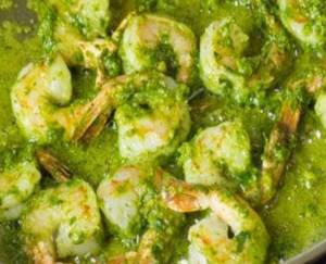 Prawns Pesto Gamberi