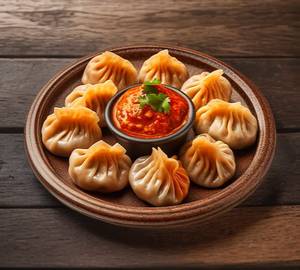Corn N Cheese Momos Steamed (6pcs)