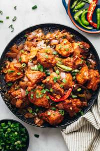 Chinese Chilli Chicken Dry