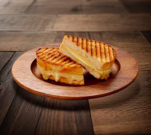 Plain cheese grilled sandwich