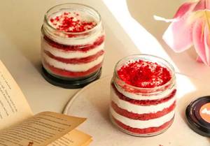 Red Velvet Jar Cake 