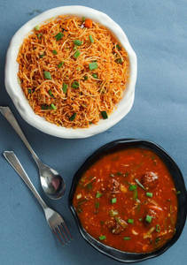 Veg Triple Schezwan Noodles