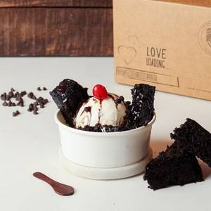Brownie With Ice Cream