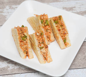 Tandoor Chicken Grilled Sandwich (4 Slices) 
