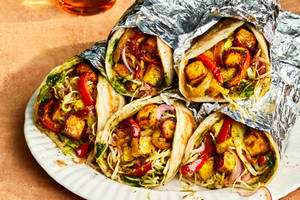 Veg Kathi Roll [1 Plate]