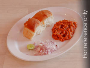 Special Pav Bhaji with Cheese