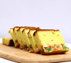 Tutti Fruity Cake Eggless (Without Cream)