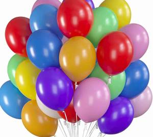 Party Balloons Mix Colour (50pcs)