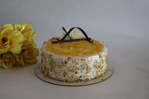 Honey almond cake