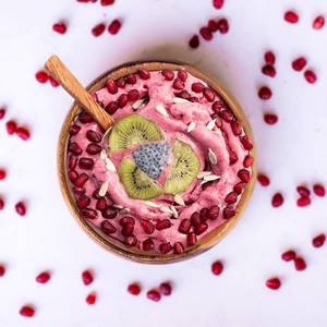 Red Sunflower Smoothie Bowl