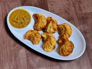 Fried Chicken Cheese Momos