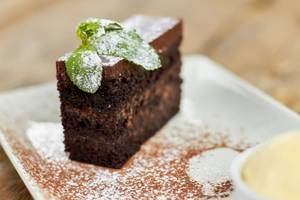 Belgian Chocolate Mousse Slice