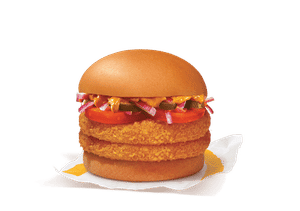 Mexican McAloo Tikki Double Patty Burger