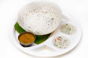 Appam with Side Dish