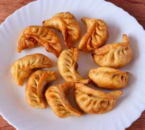 Chicken Momo Fry