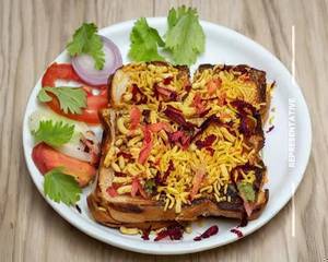 Cheese Masala Toast Sandwich