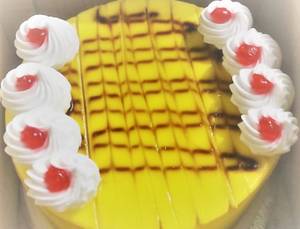 Pineapple Eggless Cake