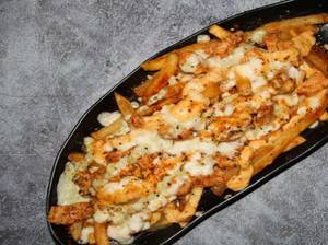 French Fries With Shredded Chicken