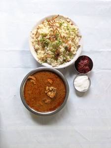 Half Chicken Curry + Full Rice