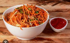 Tripple Chicken Shezwan Noodles