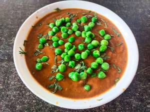 Green peas gravy
