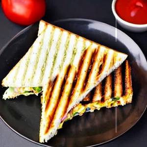 Grilled veg paneer cheese sandwitch