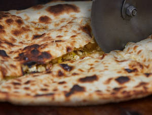 Hariyali Aloo Naan