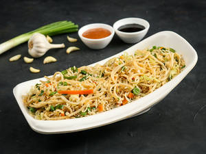 Combination Rice And Noodles