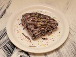 Dark And White Chocolate Waffle