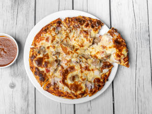 9"  Mushroom Cheese Pizza
