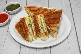 Jain Veg Cheese Grill Sandwich