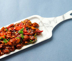 Mushroom Manchurian Dry