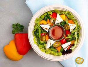 Cottage Cheese & Grilled Veggies Salad