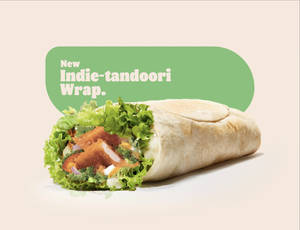 Indie-Tandoori Wrap