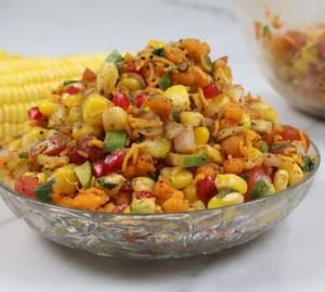 Corn chaat (per plate)