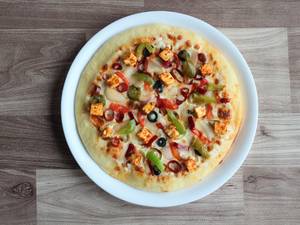 9" Medium  Veg Extra Loaded Pizza (Serve 2)