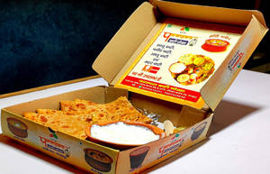 Paneer Pyaj Paratha